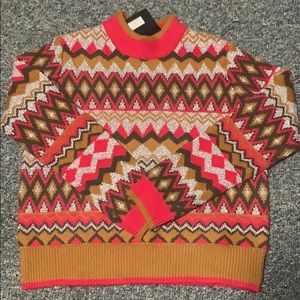 Beautiful bright sweater by Andrew Marc